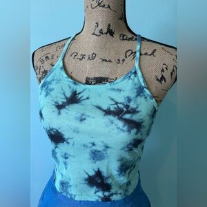 Tie-Dye Cropped Top